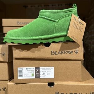 Bearpaw Super Shorty Racing Green